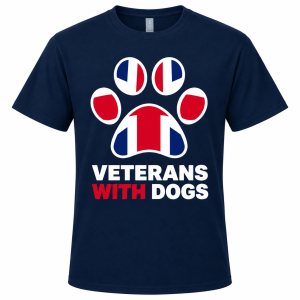 Veterans With Dogs Supporters t-Shirt