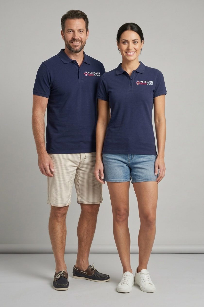 Veterans With Dogs Polo Shirt