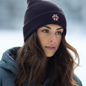 Veterans With Dogs Beanie Hat