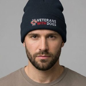 Veterans With Dogs Beanie Hat