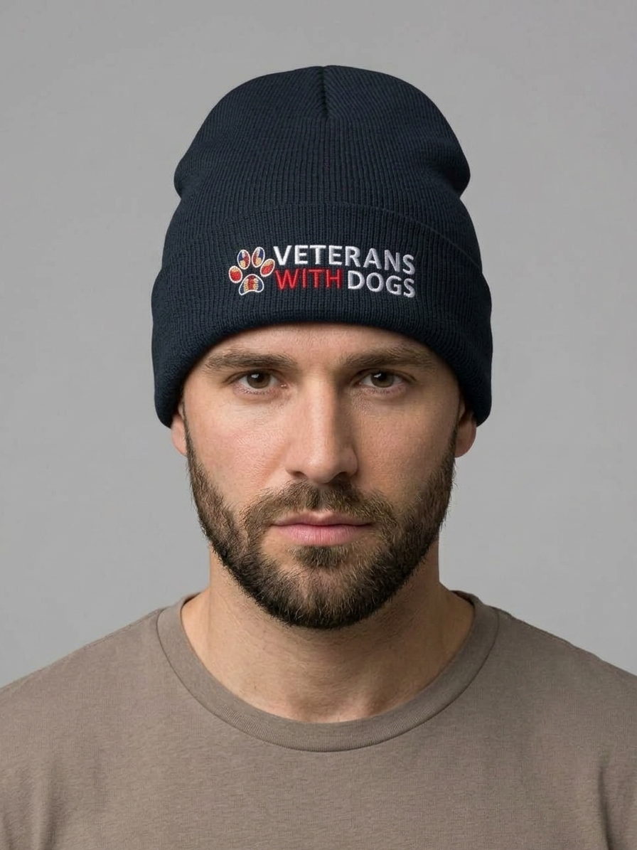 Veterans With Dogs Beanie Hat