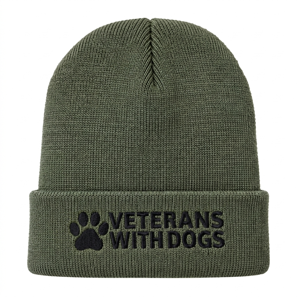VWD Beanie Hat - Army Green